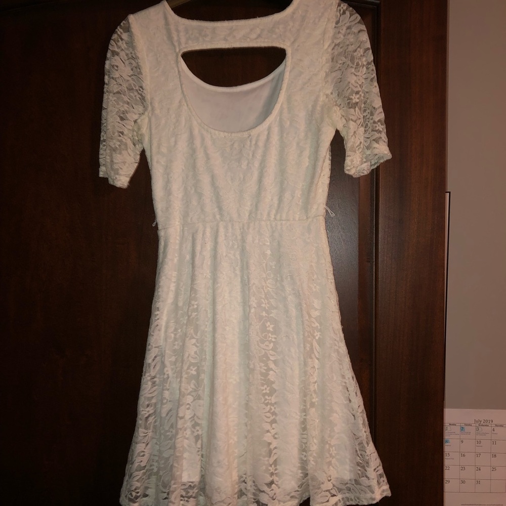 White dress